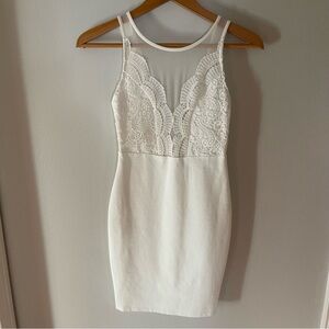 Lulus white mini dress